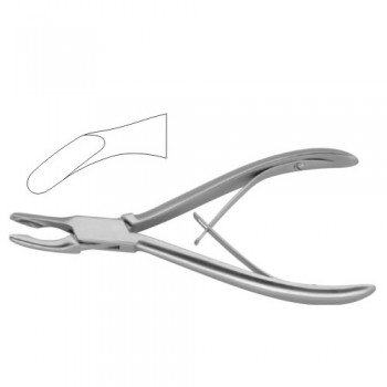 Cleveland Bone Rongeur Stainless Steel, 16.5 cm - 6 1/2"